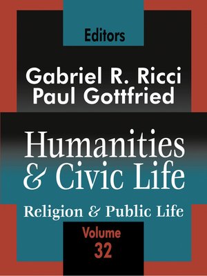 cover image of Humanities and Civic Life